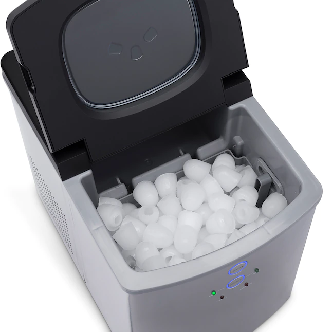 NewAir Portable Countertop Ice Maker, Silver - Image 5