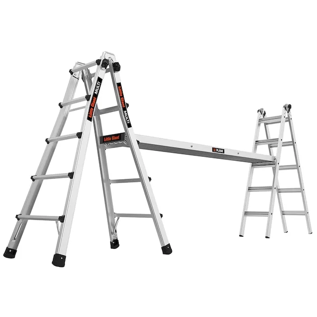 Little Giant Ladders Model M22 Aluminum 22-ft Reach Ladder Type 1A, 300-lb - Image 10