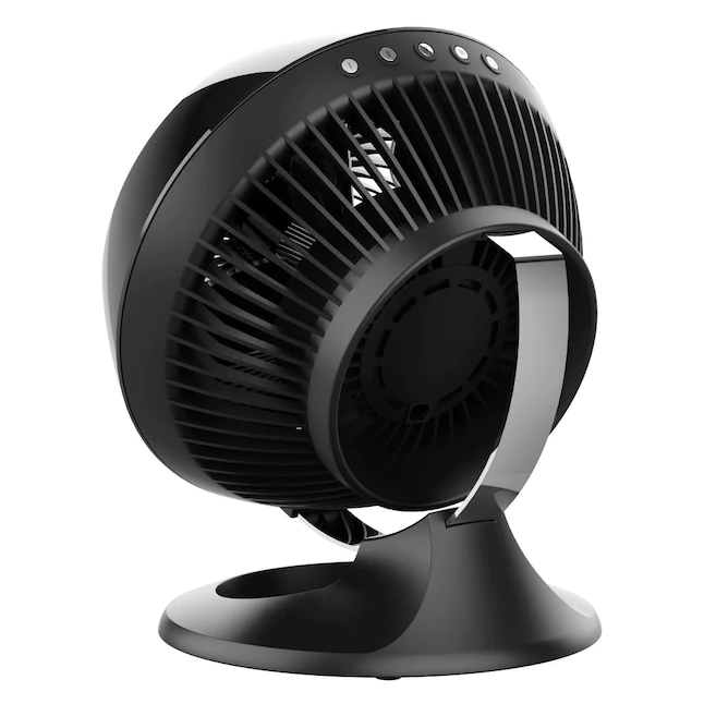 Vornado 10.4-in 4-Speed Indoor Black Stand Fan - Image 6