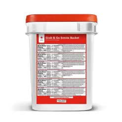American Red Cross 60 Serving Emergency Meal Food Supply - Bucket