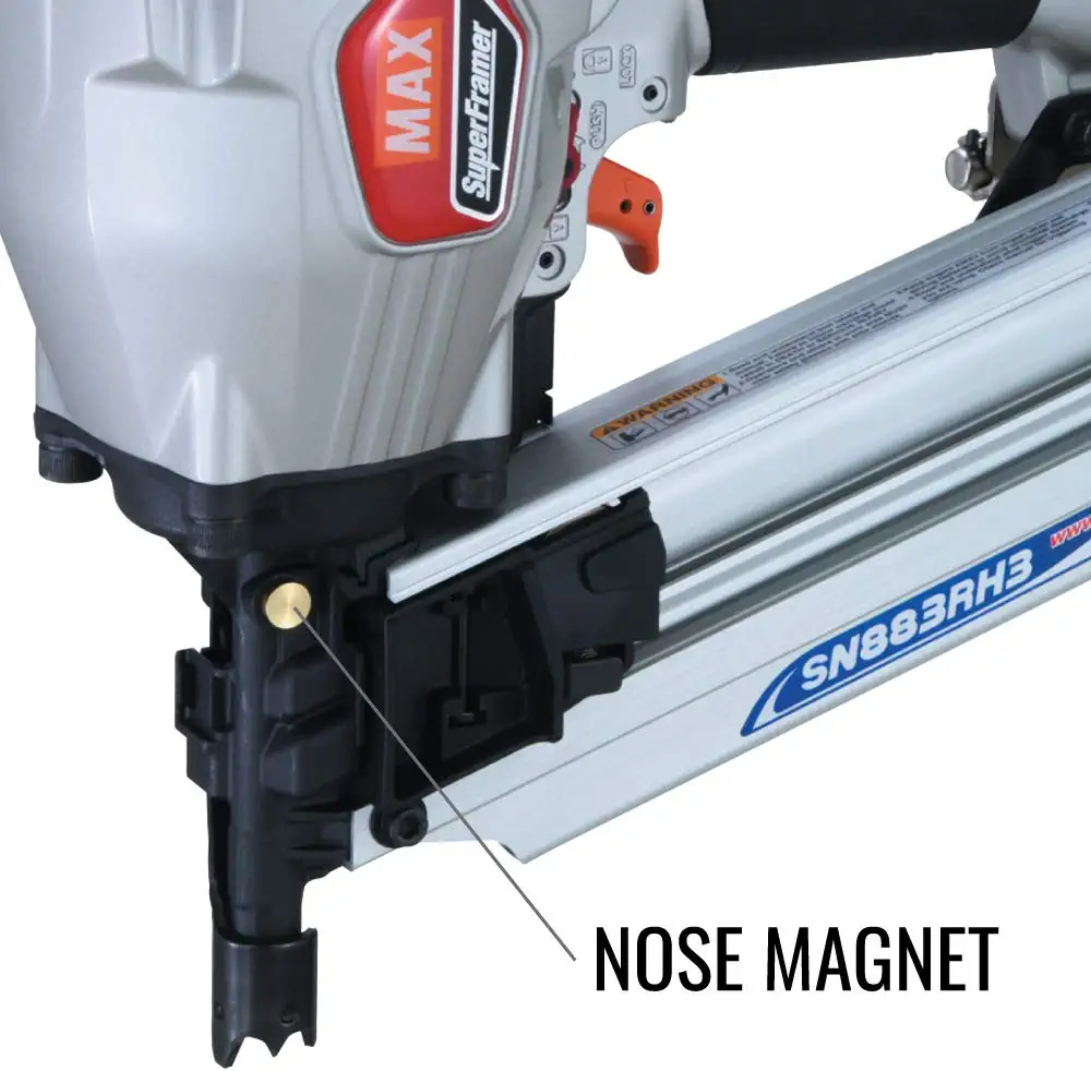 MAX SN883RH3 SuperFramer Pneumatic Framing Nail Gun (Nailer) - Image 5