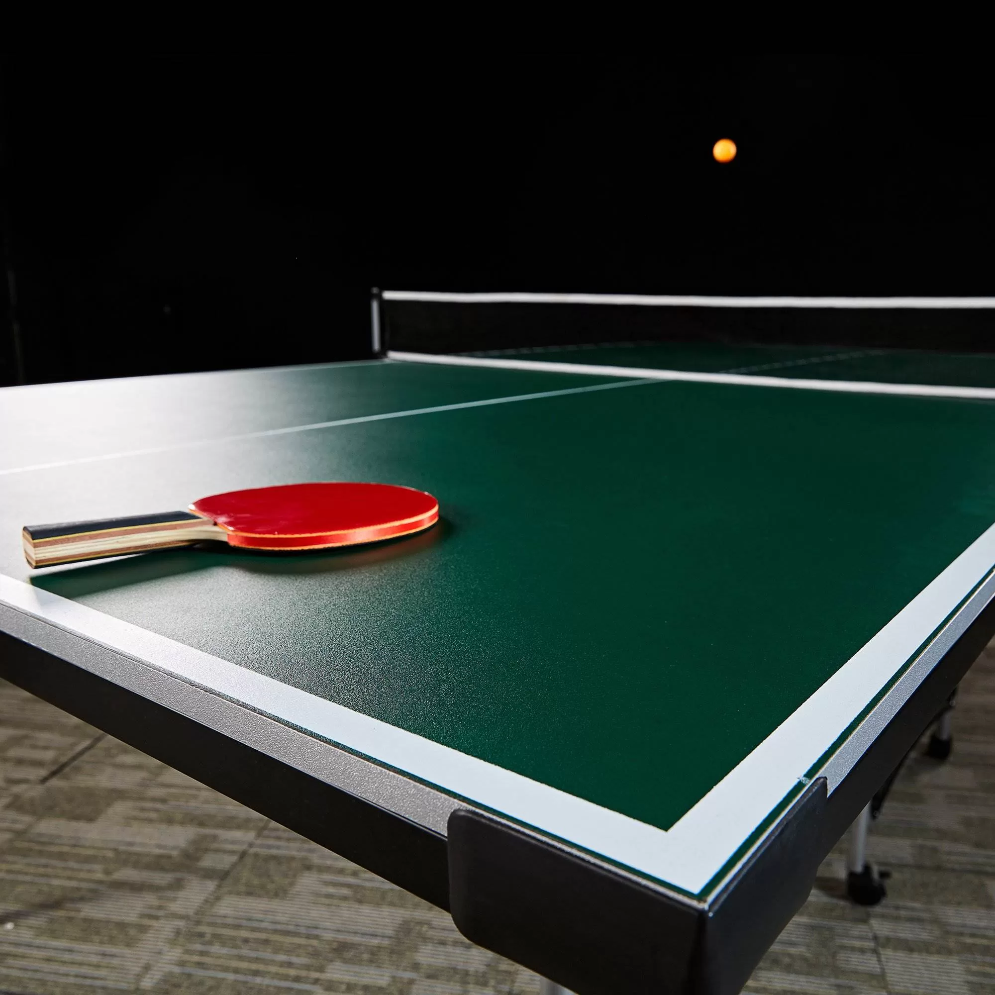 Lancaster 4 Piece Official Size Indoor Folding Table Tennis Ping Pong Game Table