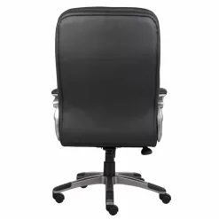 Boss High Back Executive Chair with Pewter Finished Base