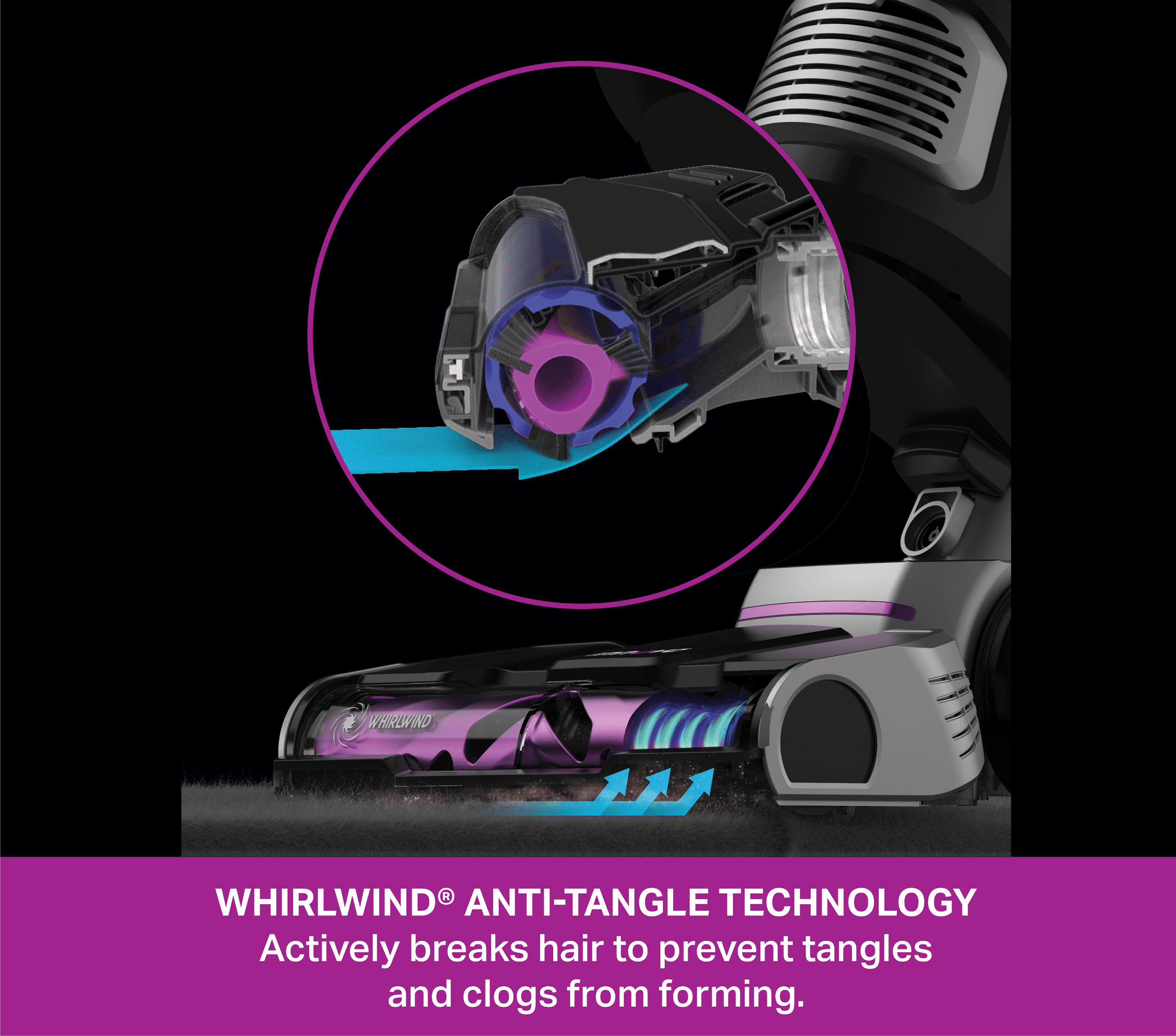 Innova Upright Vacuum with Whirlwind Anti-Tangle Technology, NEU700