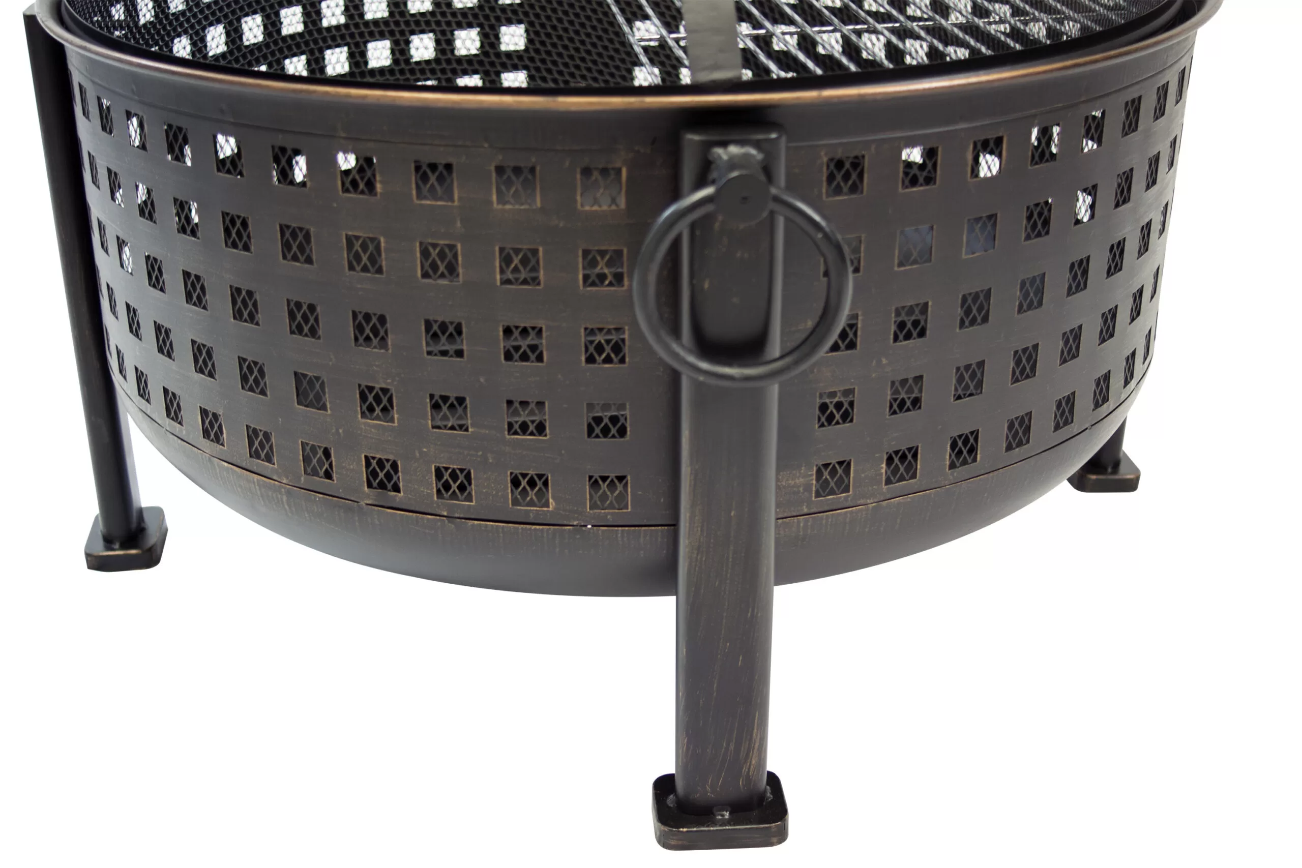 Pleasant Hearth Langston 30" Deep Bowl Steel Outdoor Fire Pit