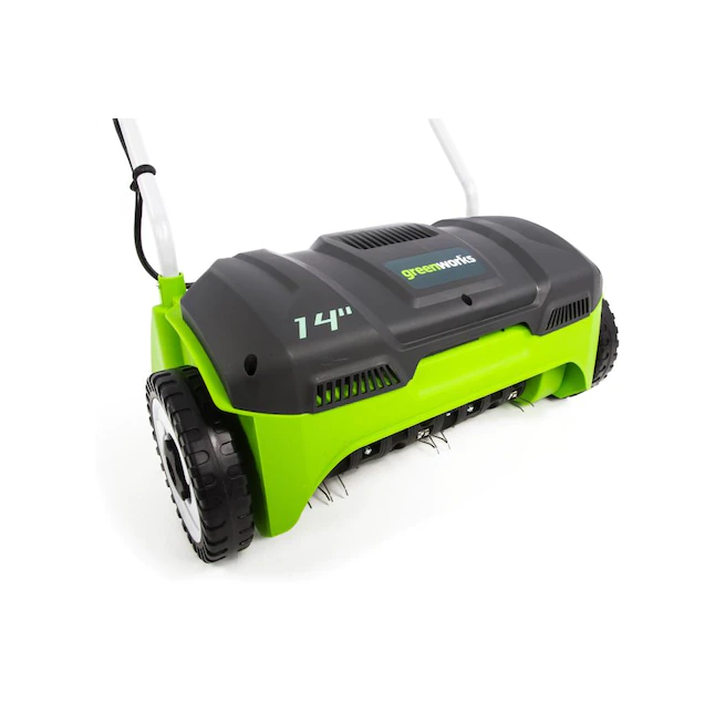 Greenworks 27022 Corded Electric Dethatcher (Stainless Steel Tines) - Image 5