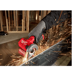Milwaukee 2522-21XC-2420-20 M12 FUEL 12-Volt 3 in. Lithium-Ion Brushless Cordless Cut Off Saw Kit with M12 Hackzall Reciprocating Saw