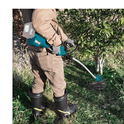 Makita XRU13Z 18-Volt LXT Lithium-Ion Brushless Cordless Curved Shaft String Trimmer (Tool-Only)