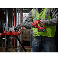 Milwaukee 2621-20-48-11-1837 M18 18V Lithium-Ion Cordless SAWZALL Reciprocating Saw with Two 3.0Ah Batteries