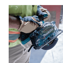 Makita XSC03Z 18-Volt LXT Lithium-Ion Cordless 5-3/8 in. Metal Cutting Saw with Electric Brake and Chip Collector Tool-Only
