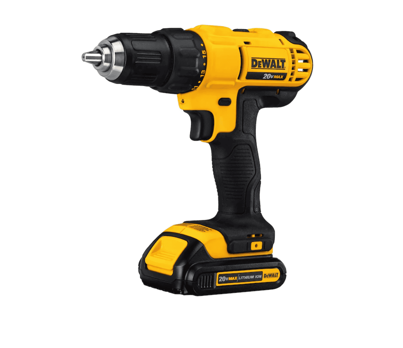 DEWALT Drill DCD771C2 20-volt 1/2-in Cordless (2-Batteries Included and Charger Included)