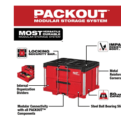 Milwaukee 48-22-8443-8442 PACKOUT 22 in. 3-Drawer and 2-Drawer