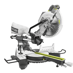 RYOBI TSS103 15 Amp 10 in. Sliding Compound Miter Saw with LED