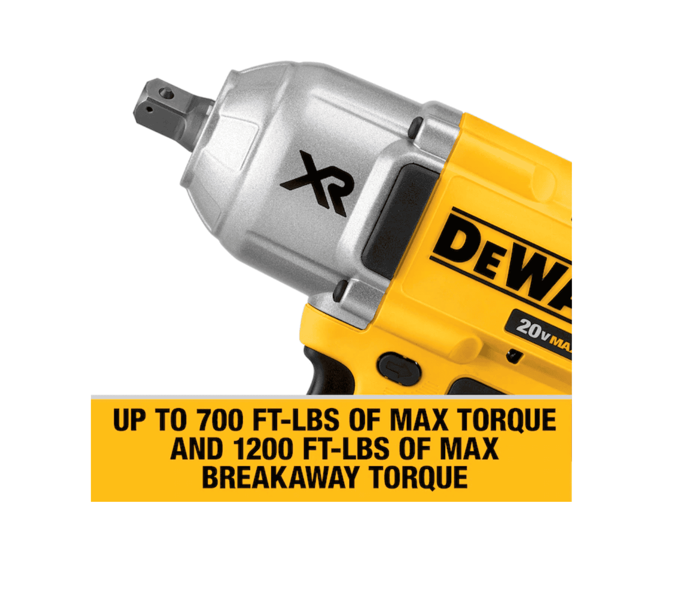 DEWALT DCF899M1 Xr 20-volt Max Variable Speed Brushless 1/2-in Drive Cordless Impact Wrench - Image 5