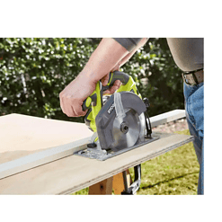 RYOBI P507K1 ONE+ 18V Cordless 6-1/2 in. Circular Saw Kit with 4.0 Ah Battery and 18V Charger