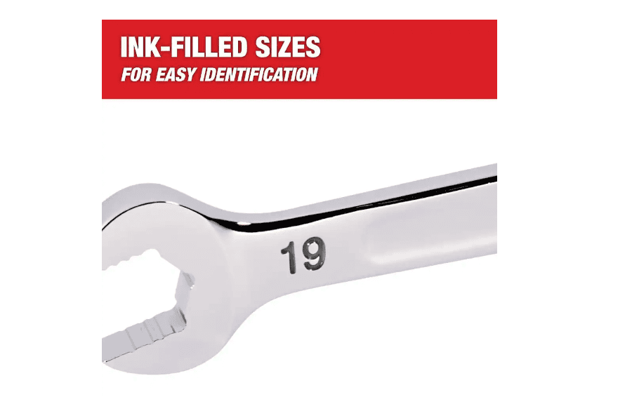Milwaukee 48-22-9515 Combination Metric Wrench Mechanics Tool Set (15-Piece)