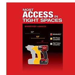 Milwaukee 2960-20-49-16-2960 M18 FUEL 18V Lithium-Ion Mid Torque Brushless Cordless 3/8 in. Impact Wrench with Friction Ring, Protective Boot