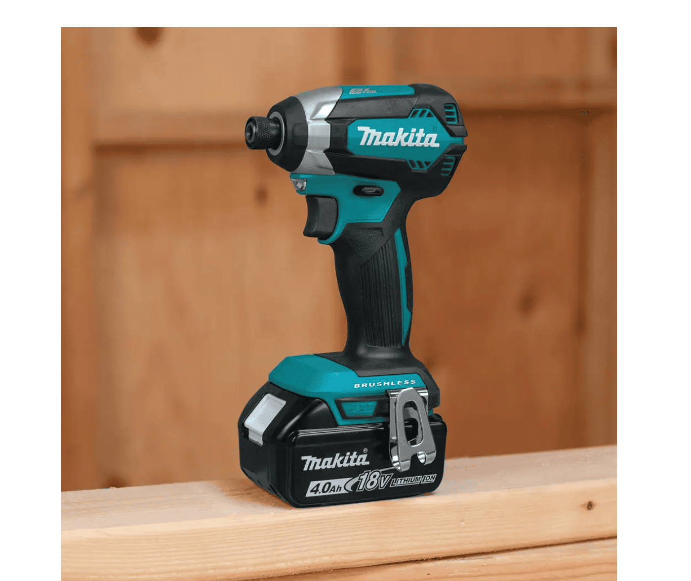 Makita XT269M 18V LXT Lithium-Ion Brushless Cordless Hammer Drill and Impact Driver Combo Kit (2-Tool) w/ (2) 4Ah Batteries, Bag