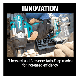 Makita XWT18Z 18V LXT Lithium-Ion Brushless Cordless 4-Speed Mid-Torque 1/2 in. Impact Wrench w/ Detent Anvil (Tool Only)