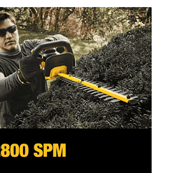 DEWALT DCHT820B 20V MAX Cordless Battery Powered Hedge Trimmer (Tool Only)