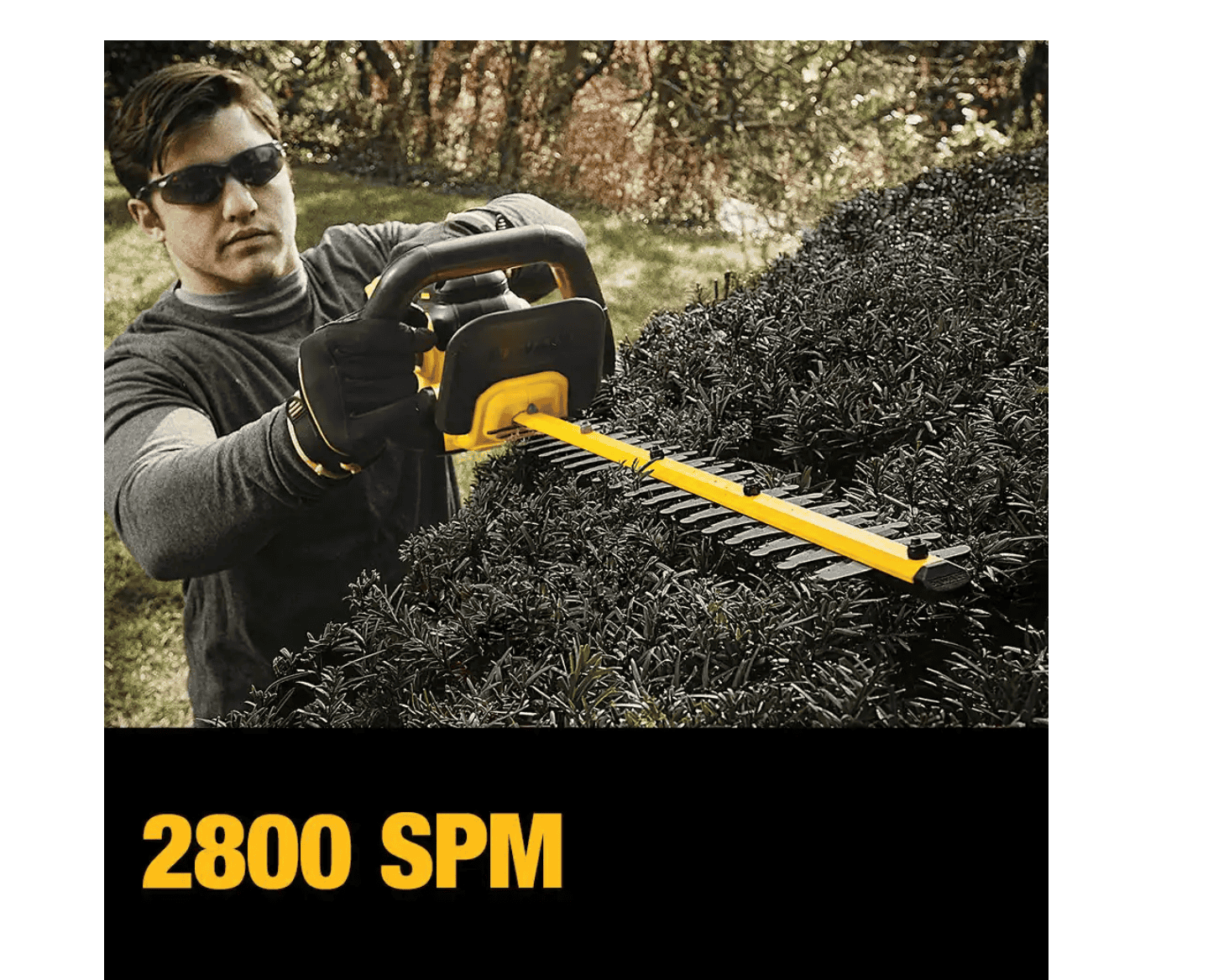 DEWALT DCHT820B 20V MAX Cordless Battery Powered Hedge Trimmer (Tool Only)