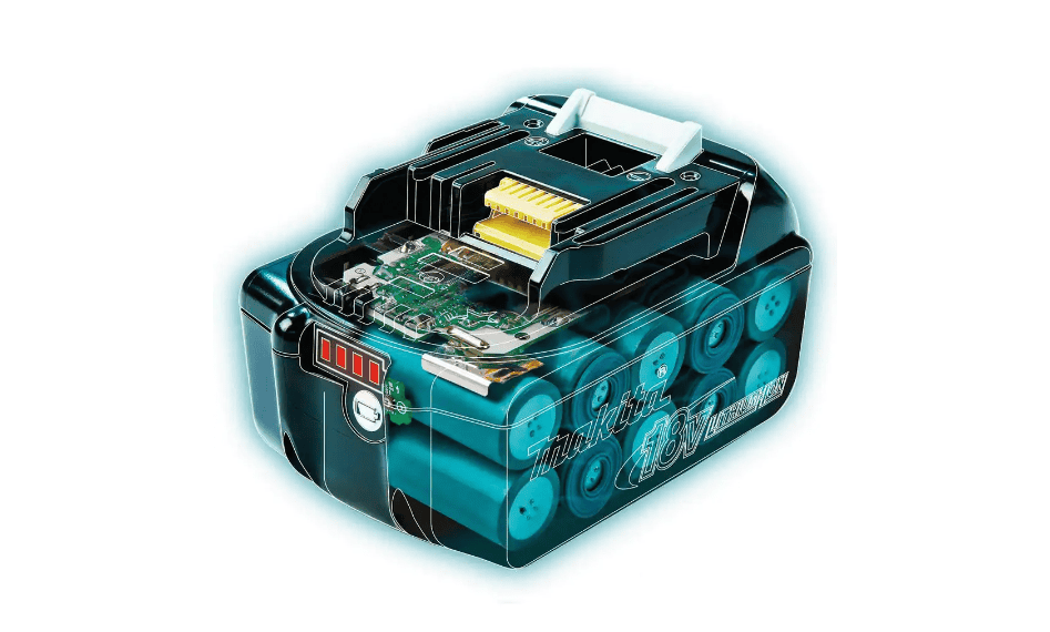 Makita BL1840BDC1 18-Volt LXT Lithium-Ion High Capacity Battery Pack 4.0Ah with Fuel Gauge and Charger Starter Kit