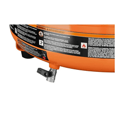 RIDGID R69601FKN 6 Gal. Electric Pancake Air Compressor and Pneumatic 18-Gauge 2-1/8 in. Brad Nailer