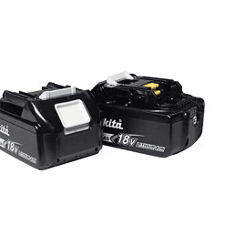 Makita BL1850B-2 18-Volt LXT Lithium-Ion High Capacity Battery Pack 5.0 Ah with LED Charge Level Indicator (2-Pack)