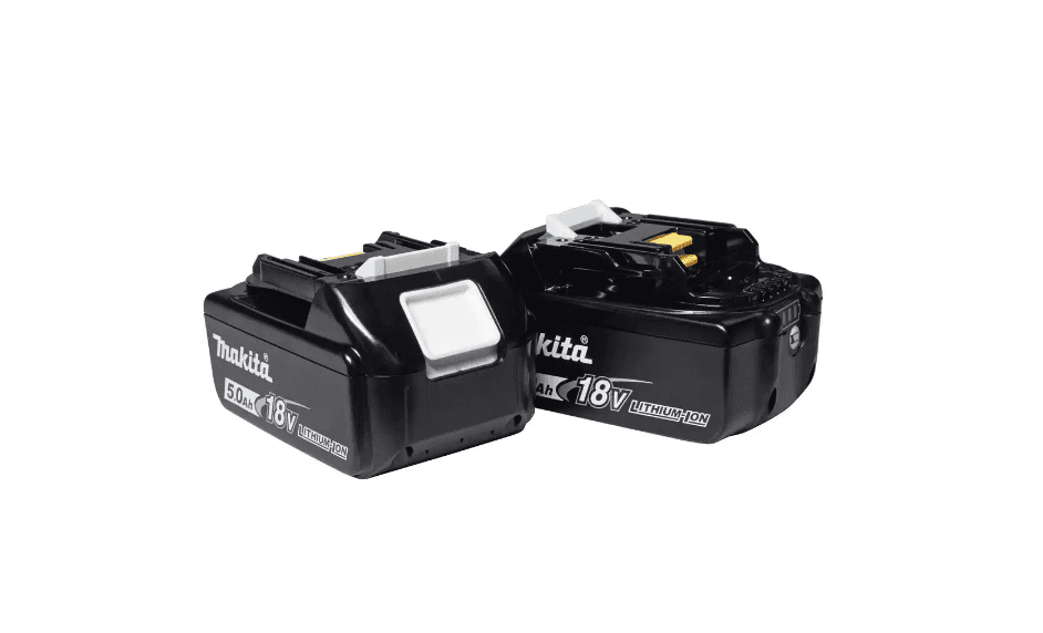Makita BL1850B-2 18-Volt LXT Lithium-Ion High Capacity Battery Pack 5.0 Ah with LED Charge Level Indicator (2-Pack)