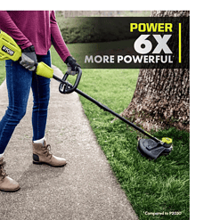 RYOBI P20019BTLVNM ONE+ HP 18V Brushless Whisper Series 15 in. Cordless Battery String Trimmer (Tool Only)