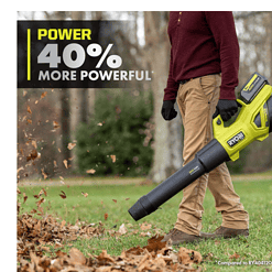RYOBI RY404014BTLVNM 40V HP Brushless Whisper Series 160 MPH 650 CFM Cordless Battery Leaf Blower (Tool Only)