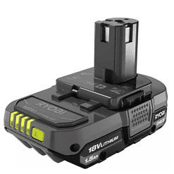 RYOBI PSBID01K-PSBIW01B ONE+ HP 18V Brushless Cordless Compact 1/4 in. Impact Driver, 3/8 in. Impact Wrench, (2) Batteries, Charger, and Bag