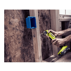 RYOBI PSBRA02B-PSBCS02B ONE+ HP 18V Brushless Cordless Compact 2-Tool Combo Kit with 3/8 in. Right Angle Drill and Cut-Off Tool (Tools Only)
