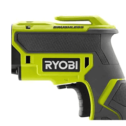 RYOBI P225-PSK005 ONE+ 18V Brushless Cordless Drywall Screw Gun with 2.0 Ah Battery and Charger