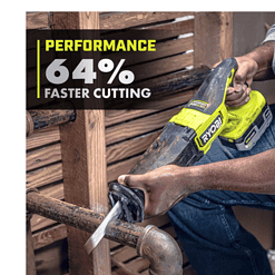 RYOBI PBLRS01B-A233501 ONE+ HP 18V Brushless Cordless Reciprocating Saw (Tool Only)