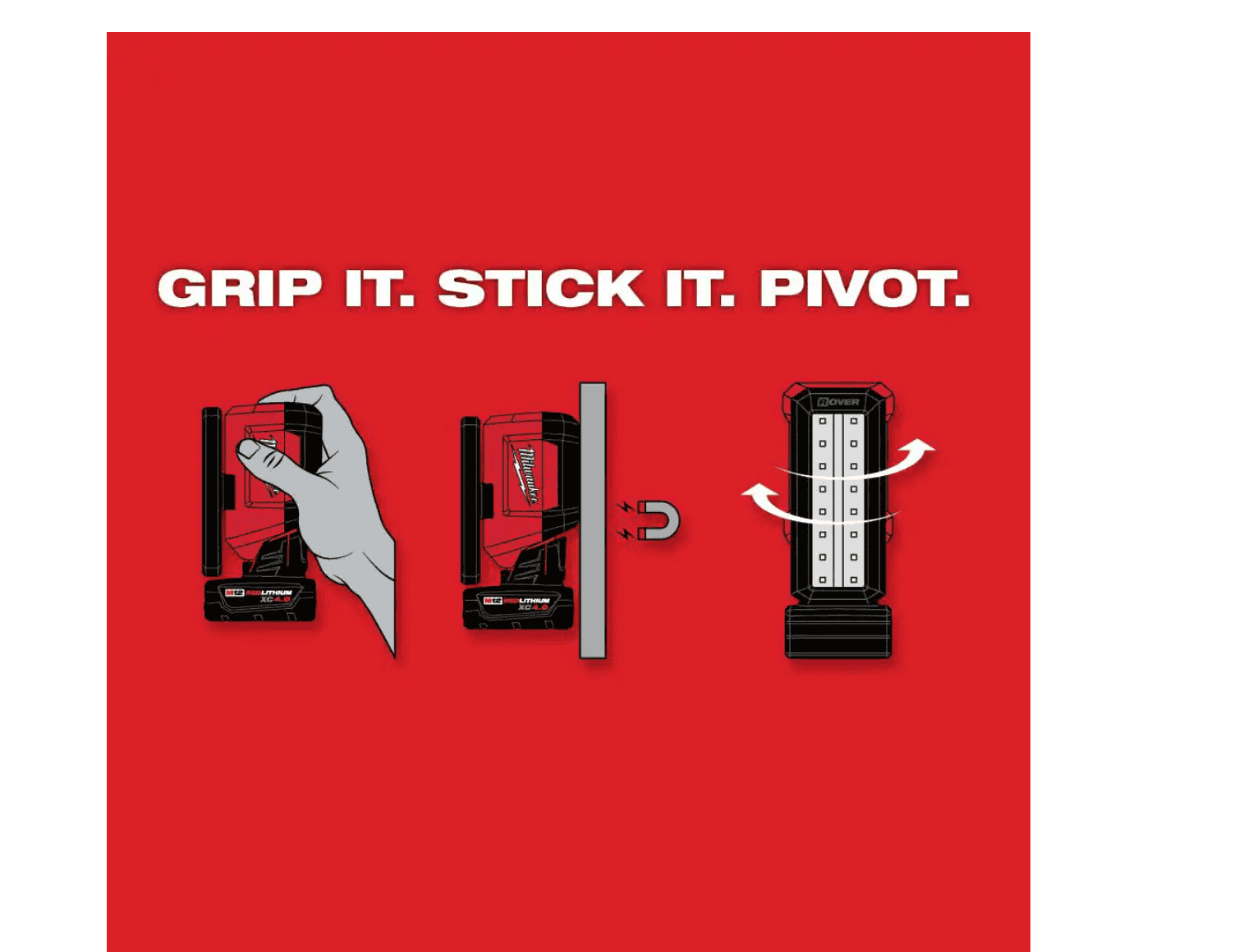 Milwaukee 2401-22-2367-20 M12 12-Volt Li-Ion Cordless 1/4 in. Hex Screwdriver Kit w/ M12 Service & Repair 700 Lumens Flood Light w/ USB Charging