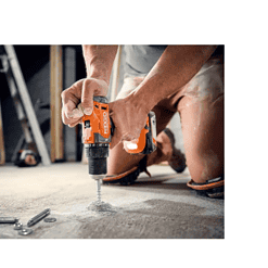 RIDGID AC87024SB2 18V Lithium-Ion (1) 4.0 Ah Battery, (1) 2.0 Ah Battery, and 18V Charger