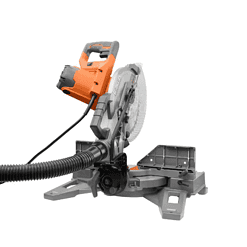 RIDGID Miter Saw R4113 15 Amp 10 in. Dual Bevel with LED Cut Line Indicator