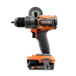 RIDGID R86114KN 18V Brushless Cordless 1/2 in. Drill/Driver Kit with 2.0 Ah MAX Output Battery and 18V Charger