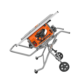 RIDGID Table Saw R4514 10 in. Pro Jobsite with Stand