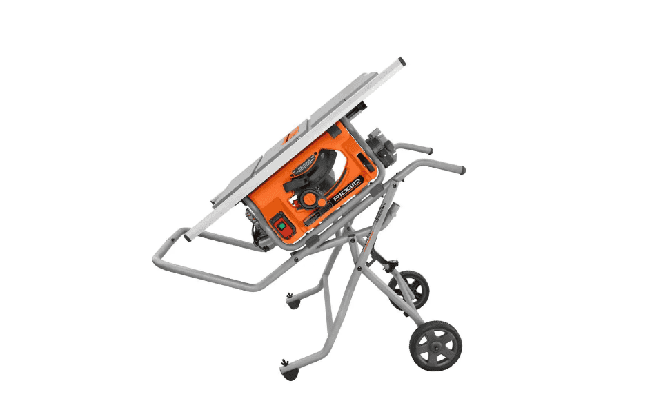 RIDGID Table Saw R4514 10 in. Pro Jobsite with Stand