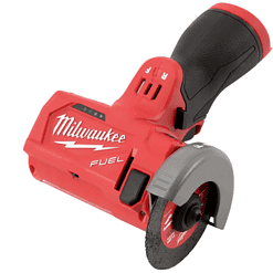 Milwaukee 2522-20-49-94-3000-49-94-3000 M12 FUEL 12-Volt 3 in. Lithium-Ion Brushless Cordless Cut Off Saw (Tool-Only) with 3 in. Metal Cut Off Wheels (6-Pack)