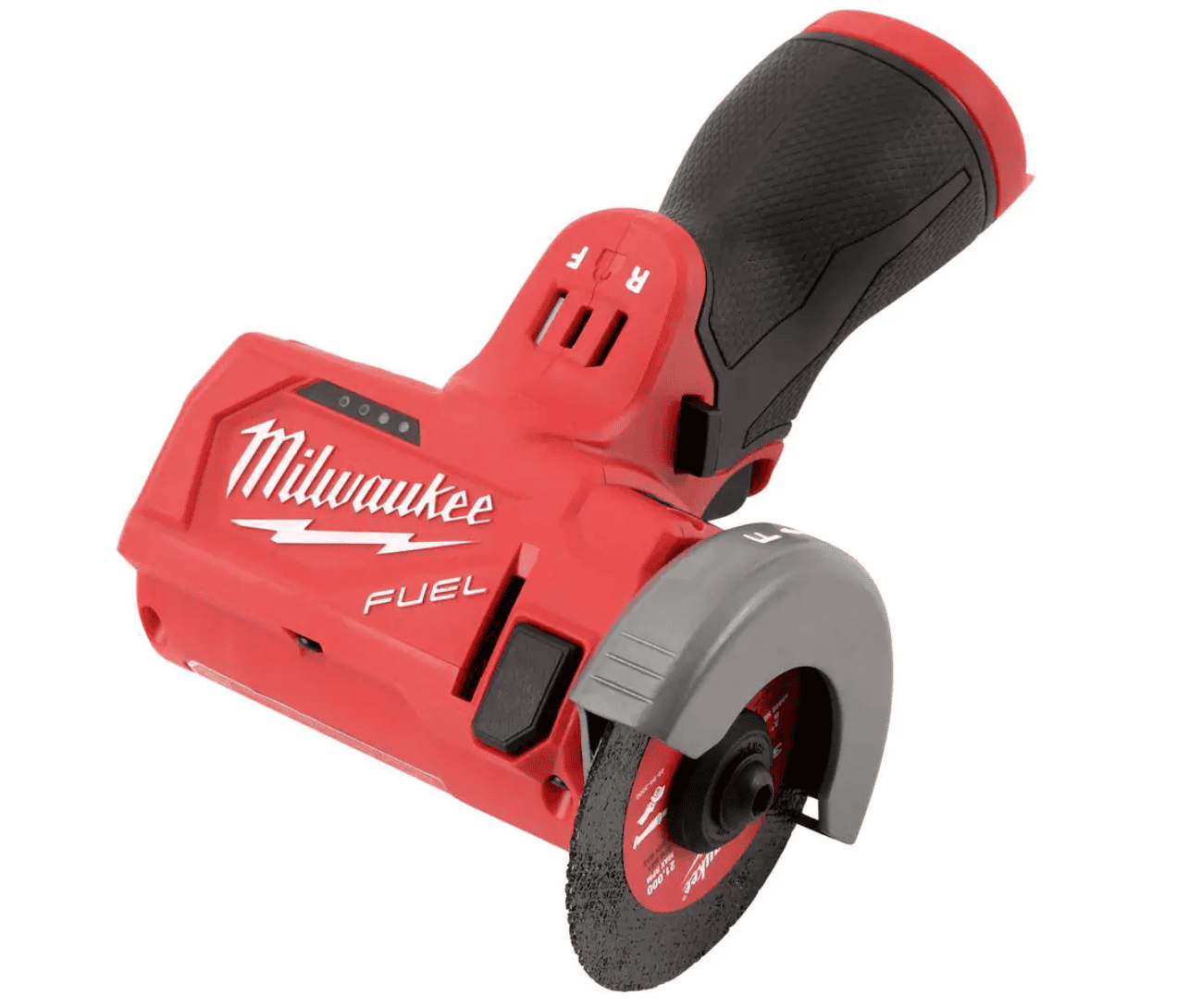 Milwaukee 2522-20-49-94-3000-49-94-3000 M12 FUEL 12-Volt 3 in. Lithium-Ion Brushless Cordless Cut Off Saw (Tool-Only) with 3 in. Metal Cut Off Wheels (6-Pack)