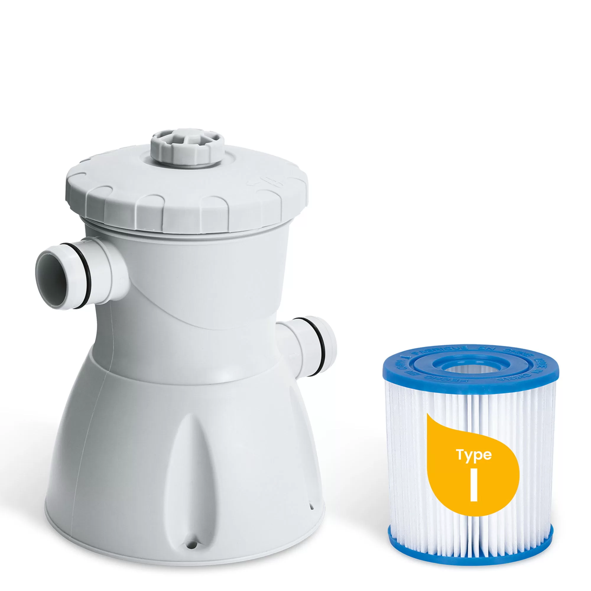 Funsicle 12ft x 30in Round Sea-Thru QuickSet Above Ground Pool with Cartridge Filter Pump, Age 6 & up