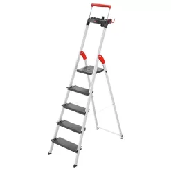 Hailo L100 pro Aluminum 6-ft Type 2- 225-lb Capacity Platform Step Ladder