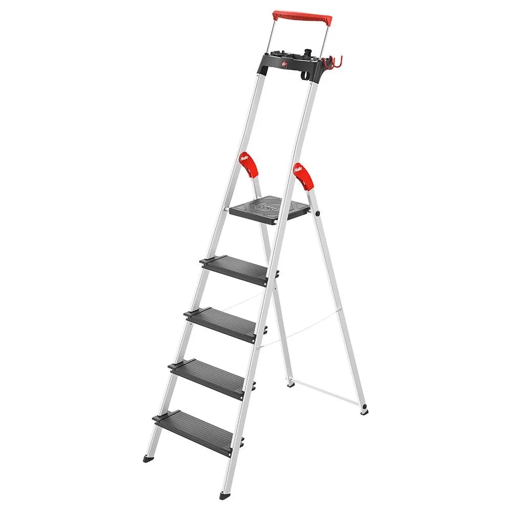 Hailo L100 pro Aluminum 6-ft Type 2- 225-lb Capacity Platform Step Ladder