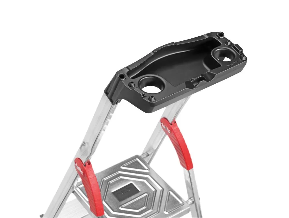 Hailo L60 Aluminum 6.03-ft Type 2- 225-lb Capacity Platform Step Ladder - Image 4