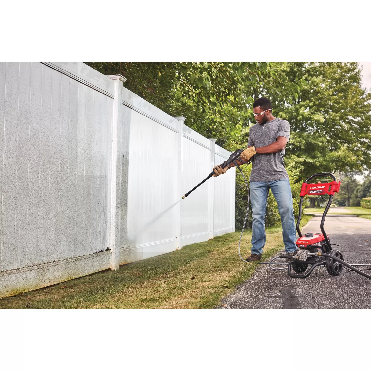 CRAFTSMAN CMEPW1900 1900 PSI 1.2-Gallon-GPM Cold Water Electric Pressure Washer - Image 23