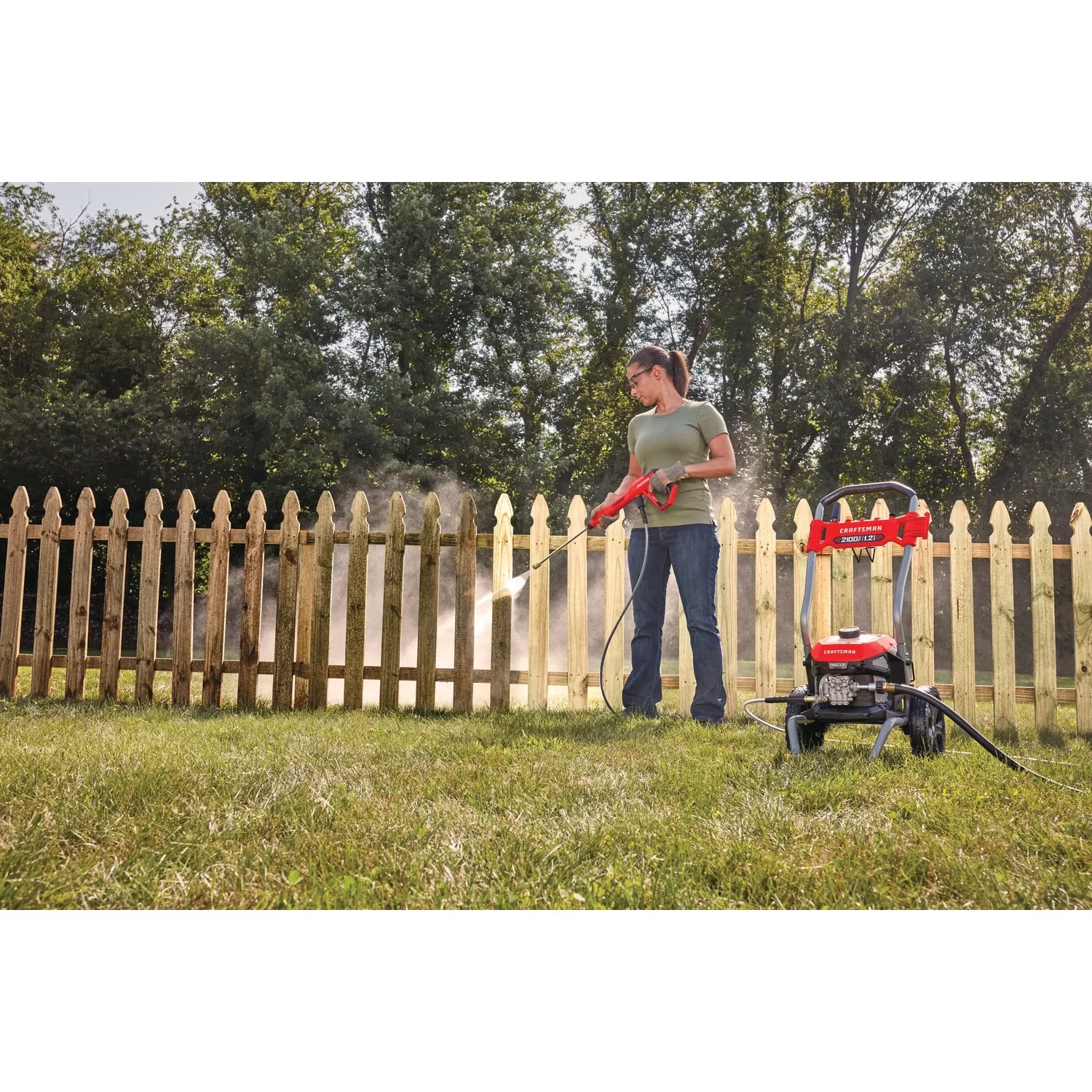 CRAFTSMAN CMEPW2100 2100 PSI 1.2-Gallon-GPM Cold Water Electric Pressure Washer - Image 22