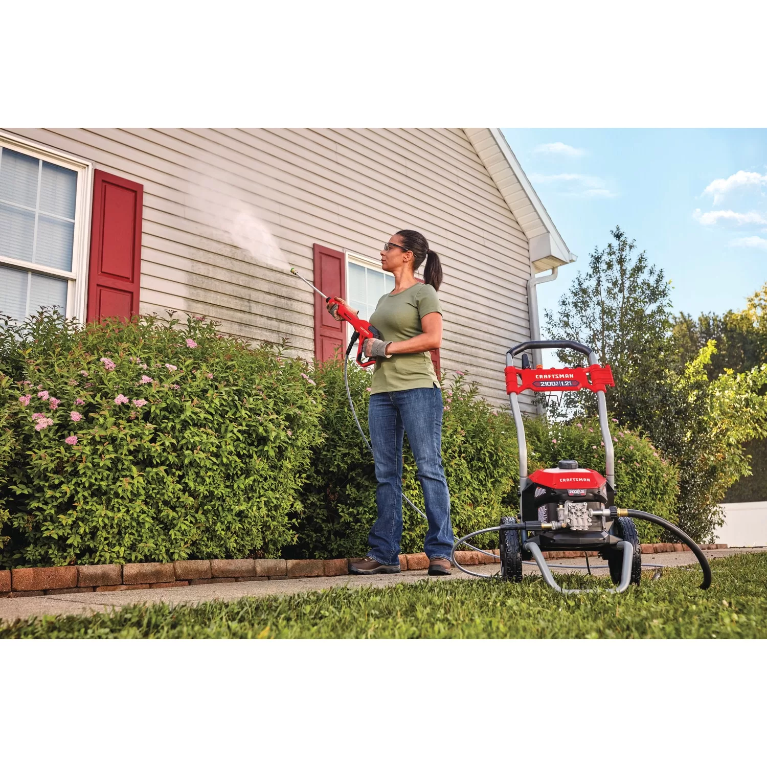 CRAFTSMAN CMEPW2100 2100 PSI 1.2-Gallon-GPM Cold Water Electric Pressure Washer - Image 21